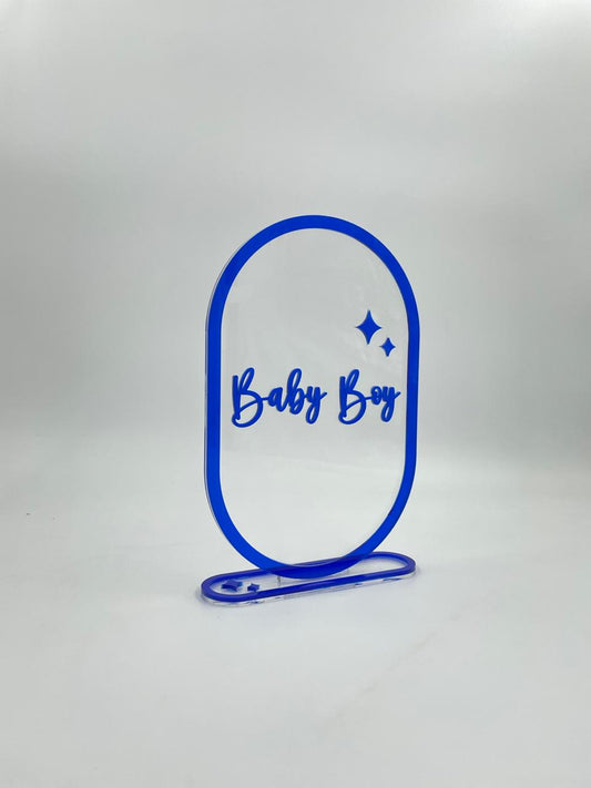Custom Acrylic Baby Girl Gift Set